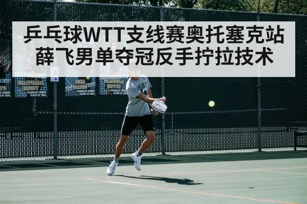 乒乓球WTT支线赛奥托塞克站薛飞男单夺冠反手拧拉技术